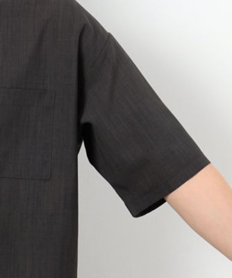 ファンクショナル　リネンライク　布帛Ｔシャツ（４７６０ＴＧ１１）