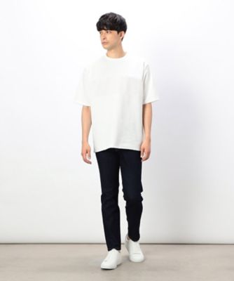 ケーブル柄ジャカード　コンビデザインＴシャツ（４７６０ＴＧ１６）
