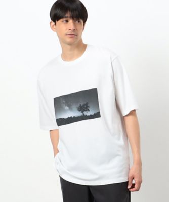 【接触冷感機能】Ｆｅｅｌ－Ｃｏｏｌ　フォトＴシャツ　「Ｓｔａｒｒｙ　ｓｋｙ」（４７６０ＴＧ５５）