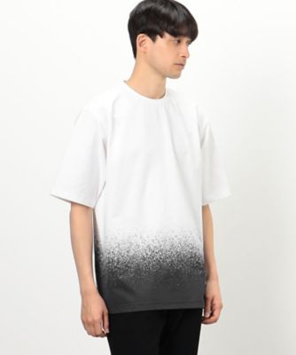 ＜COMME CA ISM (Men)＞グラデーション　プリント　Ｔシャツ（４７６０ＴＧ６３）