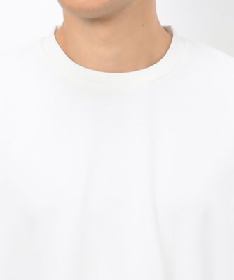 タテ畝ストレッチポンチ　フェイクレイヤード　クルーネックＴシャツ　（長袖）（４７６０ＴＩ０２）