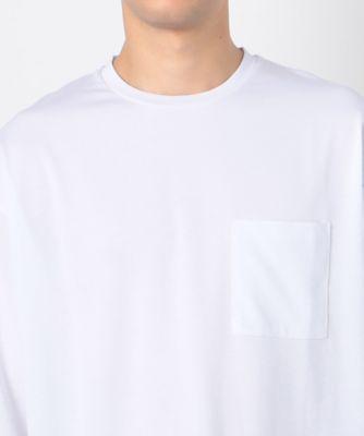 ７分袖　フェイクレイヤード　クルーネックＴシャツ（４７６０ＴＩ１３）