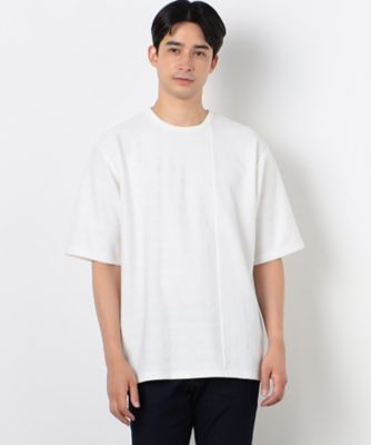 COMME CA ISM (Men)/コムサイズム リンクスジャージ デザインTシャツ(半袖)(4760TI17)