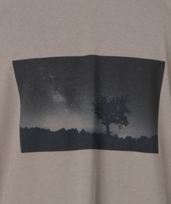 【接触冷感機能】　Ｆｅｅｌ－Ｃｏｏｌ　フォトＴシャツ　「Ｓｔａｒｒｙ　ｓｋｙ」（４７６０ＴＩ５５）