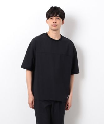 【セットアップ対応】リネンライク　ポリエステル　布帛Ｔシャツ（４７６０ＴＫ１１）