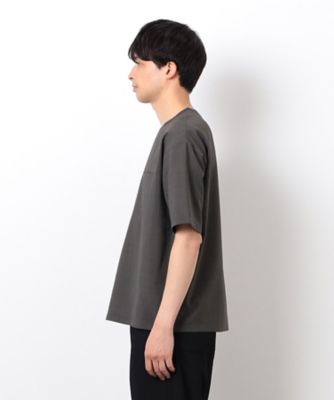 【セットアップ対応】リネンライク　ポリエステル　布帛Ｔシャツ（４７６０ＴＫ１１）