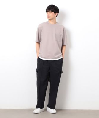 半袖　フェイクレイヤード　クルーネックＴシャツ（４７６０ＴＫ１３）