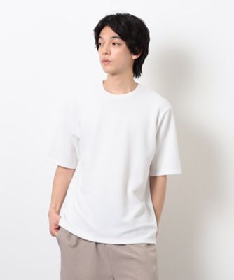 ＜COMME CA ISM (Men)＞膨れジャカード　Ｔシャツ（４７６０ＴＫ２０）