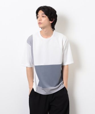 カラーブロッキング　Ｔシャツ（４７６０ＴＫ２３）