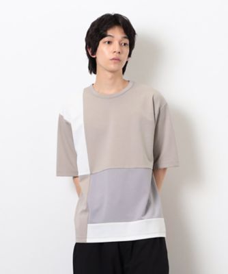 カラーブロッキング　Ｔシャツ（４７６０ＴＫ２３）