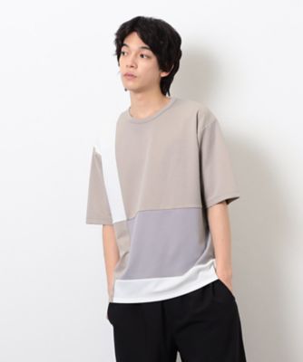 カラーブロッキング　Ｔシャツ（４７６０ＴＫ２３）