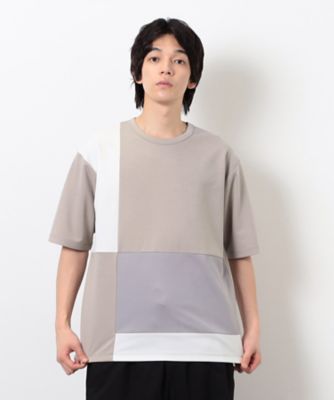 カラーブロッキング　Ｔシャツ（４７６０ＴＫ２３）