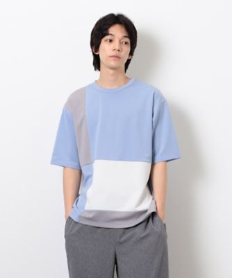 カラーブロッキング　Ｔシャツ（４７６０ＴＫ２３）