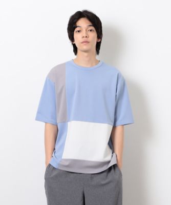 カラーブロッキング　Ｔシャツ（４７６０ＴＫ２３）
