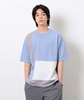 カラーブロッキング　Ｔシャツ（４７６０ＴＫ２３）
