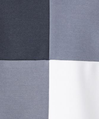七分袖　カラーブロック　パッチワークＴシャツ（４７６０ＴＫ２４）