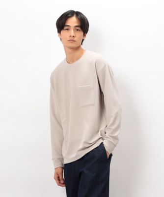 膨れジャカード 長袖 Tシャツ（4760TM02） | COMME CA ISM