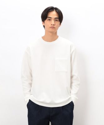 膨れジャカード 長袖Tシャツ（4760TO02） | COMME CA ISM