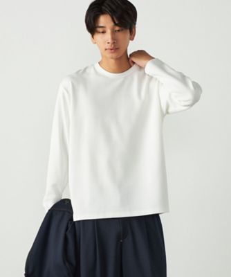 パッチワーク風 チェックジャカードTシャツ（4760TQ18