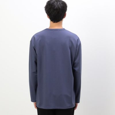 パッチワーク　クルーネック　ロングスリーブ　Ｔシャツ（４７６４ＴＧ２６）