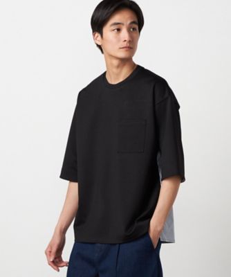 吸水速乾】ストライプコンビTシャツ（4764TO06） | COMME CA