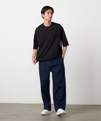 吸水速乾】ストライプコンビTシャツ（4764TO06） | COMME CA