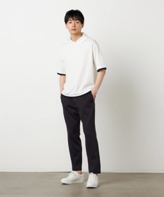 吸水速乾】フェイクレイヤード フーデッド Tシャツ（4764TO09
