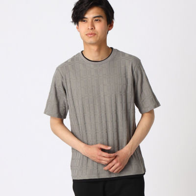 リンクスジャカード Ｔシャツ（４７６４ＴＹ２７） | ファッション・服