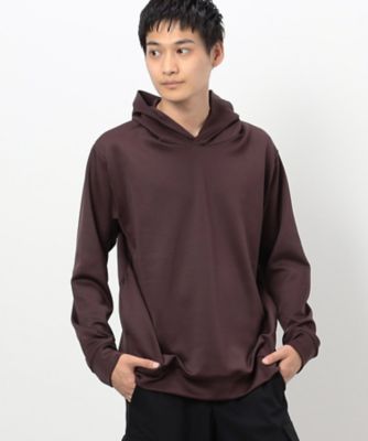 ストレッチダンボールニット フードパーカー （長袖