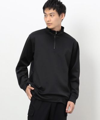 ストレッチダンボールニット　ハーフジッププルオーバー　（長袖）（４７６７ＣＩ０８）