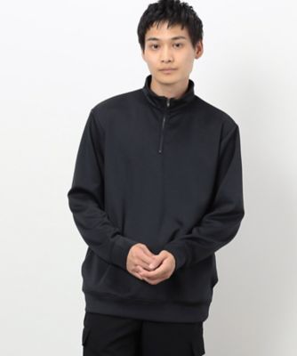 ストレッチダンボールニット　ハーフジッププルオーバー　（長袖）（４７６７ＣＩ０８）