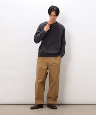 【新品未使用】サイズ6 メンズ ラッセルノ プルオーバー 1477 カットコールクルーネックプルオーバー（4767CM16