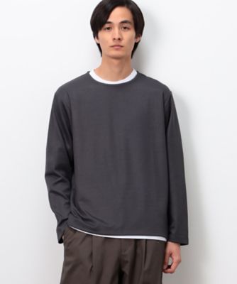 ケムリ メッシュ 長袖カットソー ケムリ メッシュ 長袖カットソー