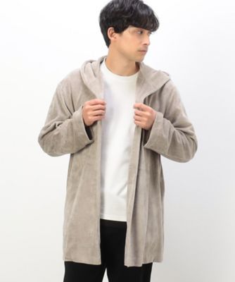 COMME des GARÇONS ブラック フリース カーディガン Lサイズ COMME des GARCONS CDGカーディガン (COMME des GARCONS