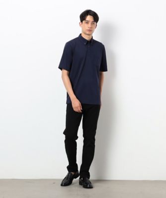 ストレッチポンチ　ボタンダウン　ポロシャツ（半袖）（４７６９ＣＩ１３）