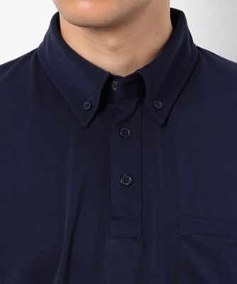 ストレッチポンチ　ボタンダウン　ポロシャツ（半袖）（４７６９ＣＩ１３）