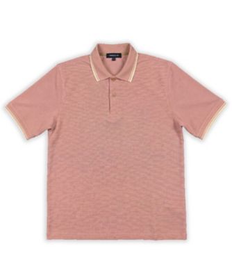 Signature Stripe Bar” 半袖ポロシャツ