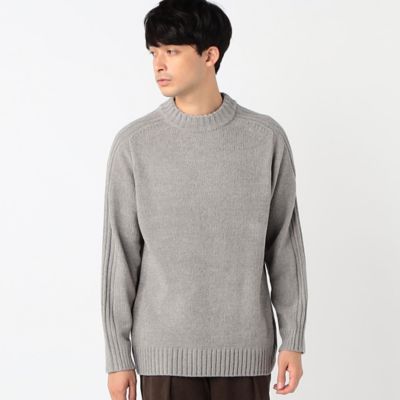 ＜COMME CA ISM (Men)＞モール　モックネックプルオーバー（４７７１ＫＡ１６）