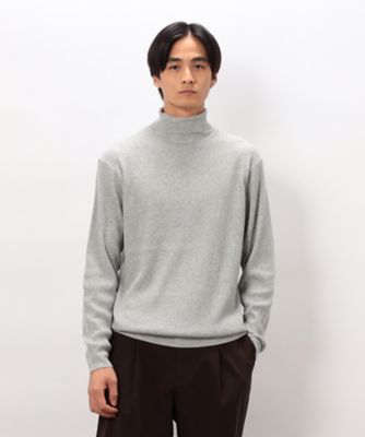 ベビーアルパカ ワッフルニット（0734KM05） | COMME CA MEN