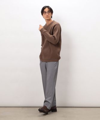 ワッフルクルーネックニット（4771KM07） | COMME CA ISM (Men