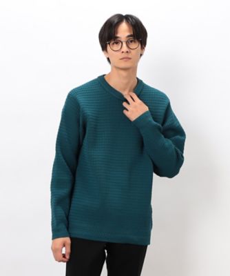 ワッフルクルーネックニット（4771KM07） | COMME CA ISM (Men