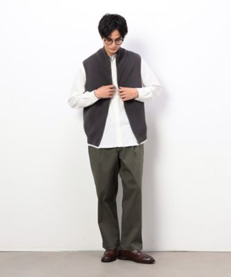 ジップアップ ニットベスト（4772KM01） | COMME CA ISM (Men