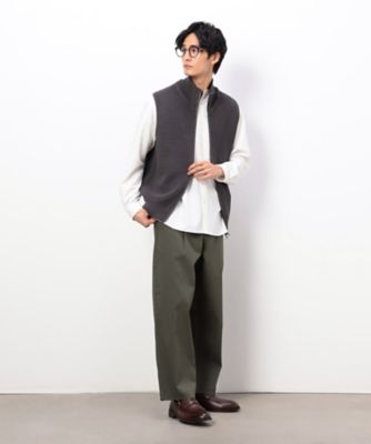 ジップアップ ニットベスト（4772KM01） | COMME CA ISM (Men