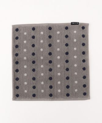 ＜COMME CA ISM (Men)＞配色リズムドット柄　タオルハンカチ（４７８０ＲＯ１１）