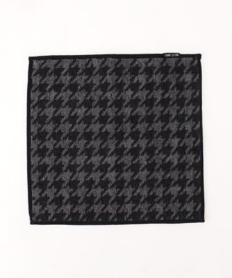 ＜COMME CA ISM (Men)＞千鳥柄　タオルハンカチ（４７８０ＲＯ１２）