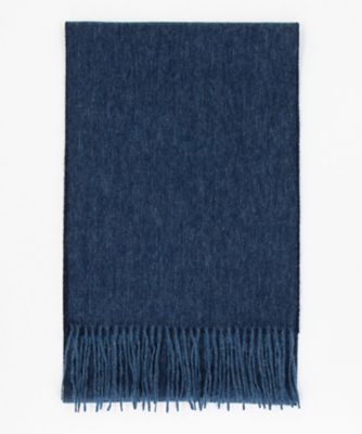 ファインウール リバーシブル マフラー（4782RM01） | COMME