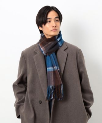 ファインウール チェック柄 マフラー（4782RM02） | COMME CA