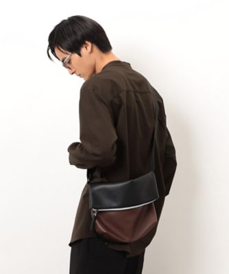 3298様黒いショルダーバッグです DOUBLES（ダブルス） ショルダーバッグ バッグ メンズ レディース 本革