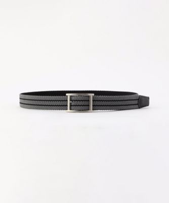 ＜COMME CA ISM (Men)＞【リバーシブル】ゴムメッシュ　ベルト（４７９２ＹＭ０４）