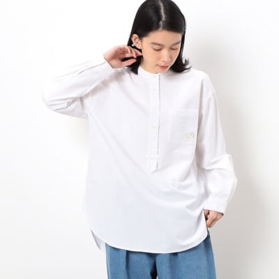 ＜COMME CA ISM (Women)＞オックスシャツプルオーバー（５２１５ＨＣ７１）